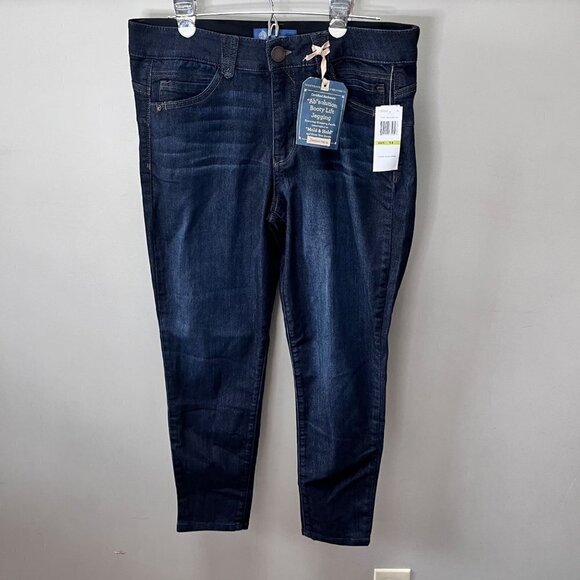 Democracy Ab Technology New Dark Wash Jeans- Size 14‎ - Picture 1 of 5
